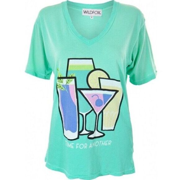 NWT WILDFOX BRUNCH FOR ANOTHER TIME RETRO TEE - Picture 5 of 8